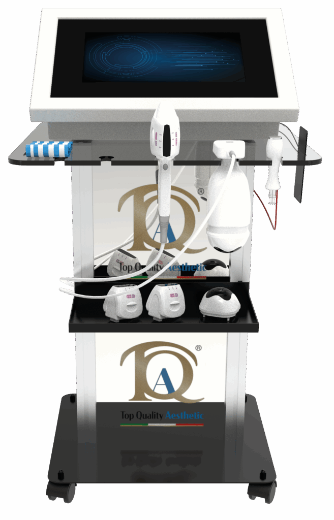 Vista frontale device Hifu Top Viso e Corpo