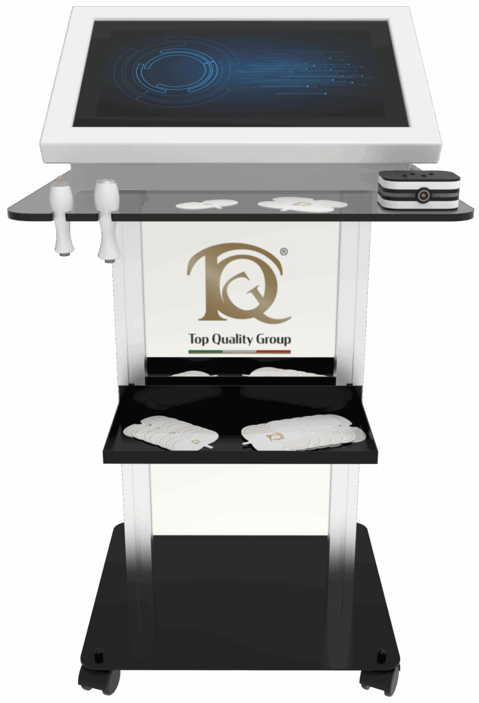 Vista frontale device Selfia